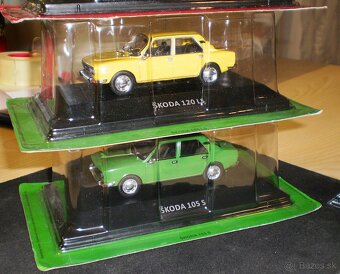 ŠKODA 110R , 105S , 120LS ,  DE AGOSTINI , 1:43 - 3