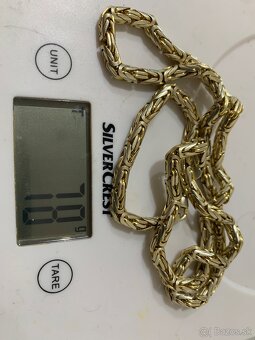 Strieborná retiazka královský vzor - 3