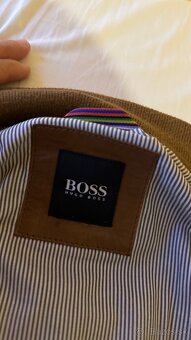 Pánska kožená bunda Boss Hugo Boss 58 Originál - 3