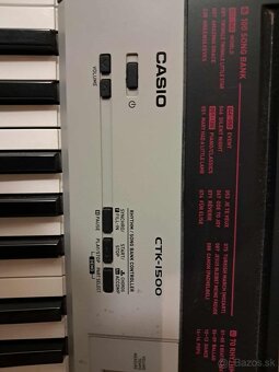Klávesy Casio CTK-1500 - 3