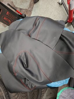 Kožené čalúnenie dverí Octavia 1 - 3