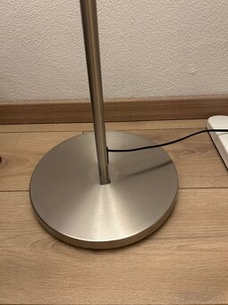 Stojacia lampa KRISTOF V145 cm brúsená oceľ - 3