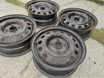 Plechové disky 4x100 R14 5.5J x 14 ET45 - 3