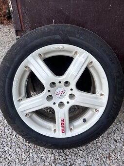 Alu disky 5x110, 5x112 MOMO GT2 16” + pneumatiky - 3