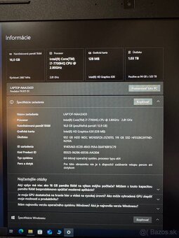 Notebook Acer predator 15.6 matný FullHD IPS displej - 3