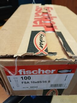 FISCHER trubková kotva FSA 10/35 S galvanicky pozinkovaná - 3
