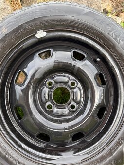 4x Letne pneu na diskoch 185/60 r14 - 3