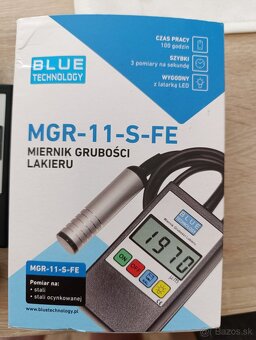 Merač hrúbky laku - 3