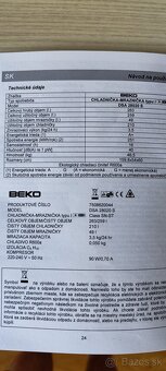 Chladnička Beko A+ - 3