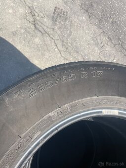 Predám letné pneumatiky Michelin 235/65r17 - 3