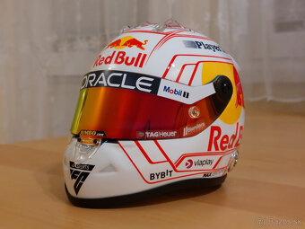 Max Verstappen 2023 Red Bull VC Japonsko F1 prilba 1:2 - 3