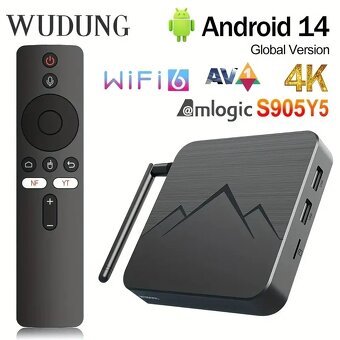 Android TV BOX - WD05 - 4GB/32GB - nový - 3