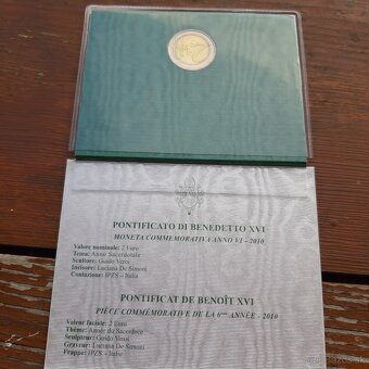 2 euro Vatikán 2010 pamätná - 3