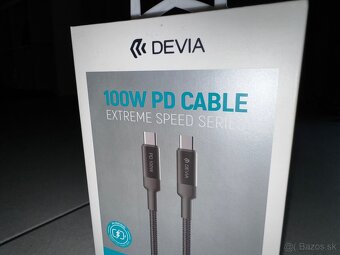 Devia kábel USB-C Extreme speed 100W PD 1.5m - 3