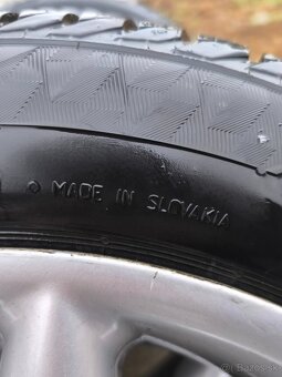 Predám pneumatiky s alu diskami 205/55 R16 - 3