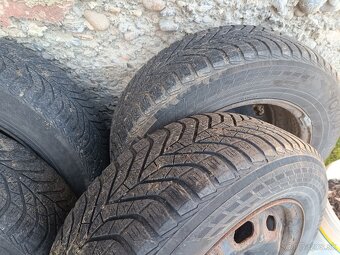 Plechové disky 5×100 R15 octavia1 - 3