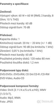 Predám mikro systém Samsung z DVD prehrávačom - 3