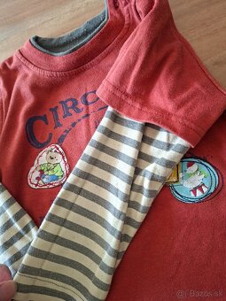 Červené tričko Circus 92 - 3