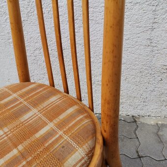 Retro stolicka TON drevena Vintage - 3