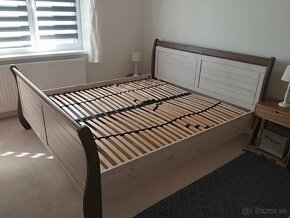 Manželská posteľ 180x 200 + rošty - 3