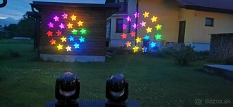 4ks otočné hlavy 150W beam + kufor pre 4ks - 3