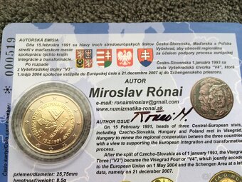 2 euro coincard Slovensko 2011 Visehrad - RONAI 900/ 519 - 3
