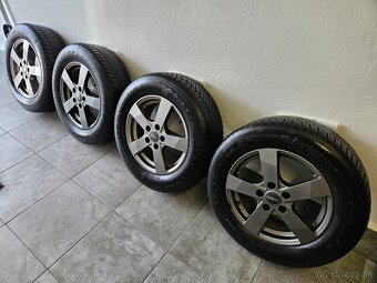 ‼️Alu disky DEZENT 16" +❄️zimné pneu DUNLOP 215/65 R16 - 3
