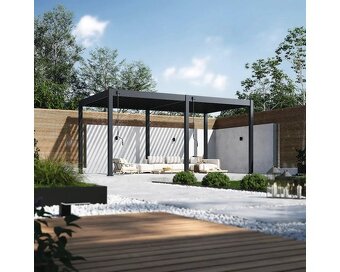 Bioklimatická hliníková Pergola 6x3 m - 3