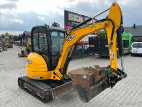 Minibager minirypadlo JCB 8025 ZTS, 3 lizice, rychloupinak - 3