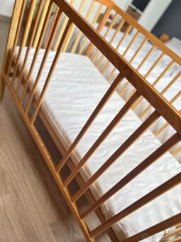 detská postielka + matrac a plachty - 3