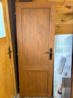 Drevené dvere - impregnované - 3