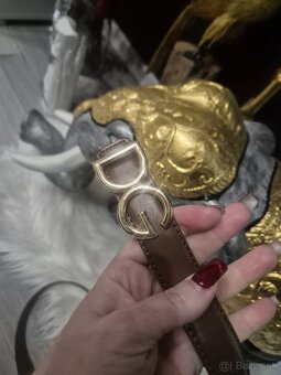 Dolce Gabbana hnedý opasok - 3