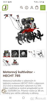 Kultivátor Hecht 785 - 3