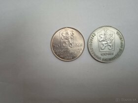 Československé pamätné mince - 2 ks - 3
