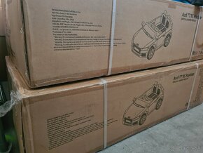 Detske elwktricke auto Audi RS TT  nové v krabici  - 3