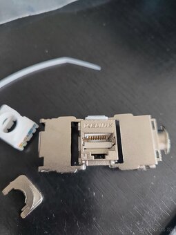 Keystone Jack Cat 5E, RJ45/s - 3