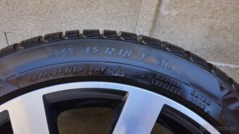 Predám zánovné zimné pneu 235/45 R18 Matador Nordicca - 3