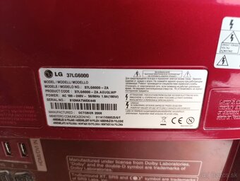 Televízor LG 37LG6000 - 3