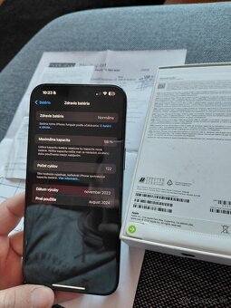 iPhone 15 Pro Max 256GB Black Titanium v záruke do 5.8.2026 - 3