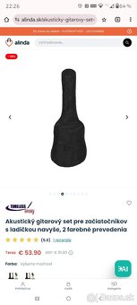 Akustický gitarový set pre začiatočníkov - 3