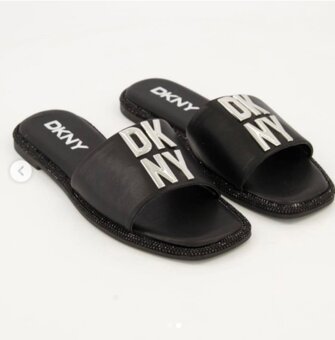 Dámske šľapky DKNY - 2 páry, veľ.39 ako nové - 3