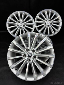 ✅ 5x112 r 18 Trinity Kodiaq krasny stav - 3