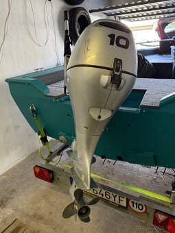 Lodný motor Honda 15 hp, el.štart - 3