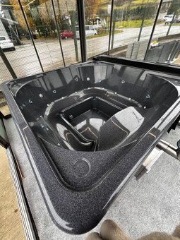 Kúpacia kaďa na drevo – luxusná, s integrovanou pieckou - 3