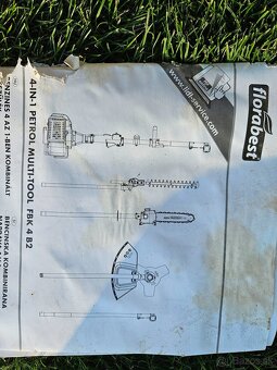 Zlacnene...Benzinove 4v1 naradie - 3
