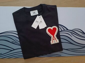 Čierne AMI tričko - 3
