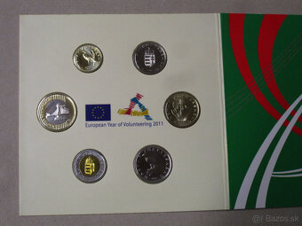 Maďarsko - Sada mincí 2011 - TOP stav - 3