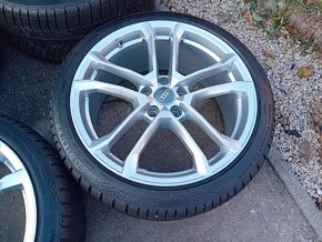 19" ALU 5x112 or AUDI R8 dvojrozmer, zimné pneu ako nove TO - 3