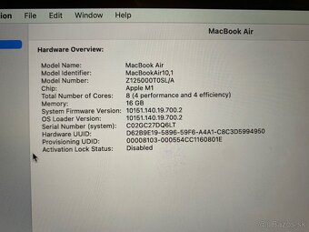 MacBook Air M1 512GB 16GB 8 Jadrová GPU - 3
