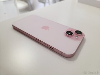 Apple iPhone 15 128GB Pink - ako nový - 3